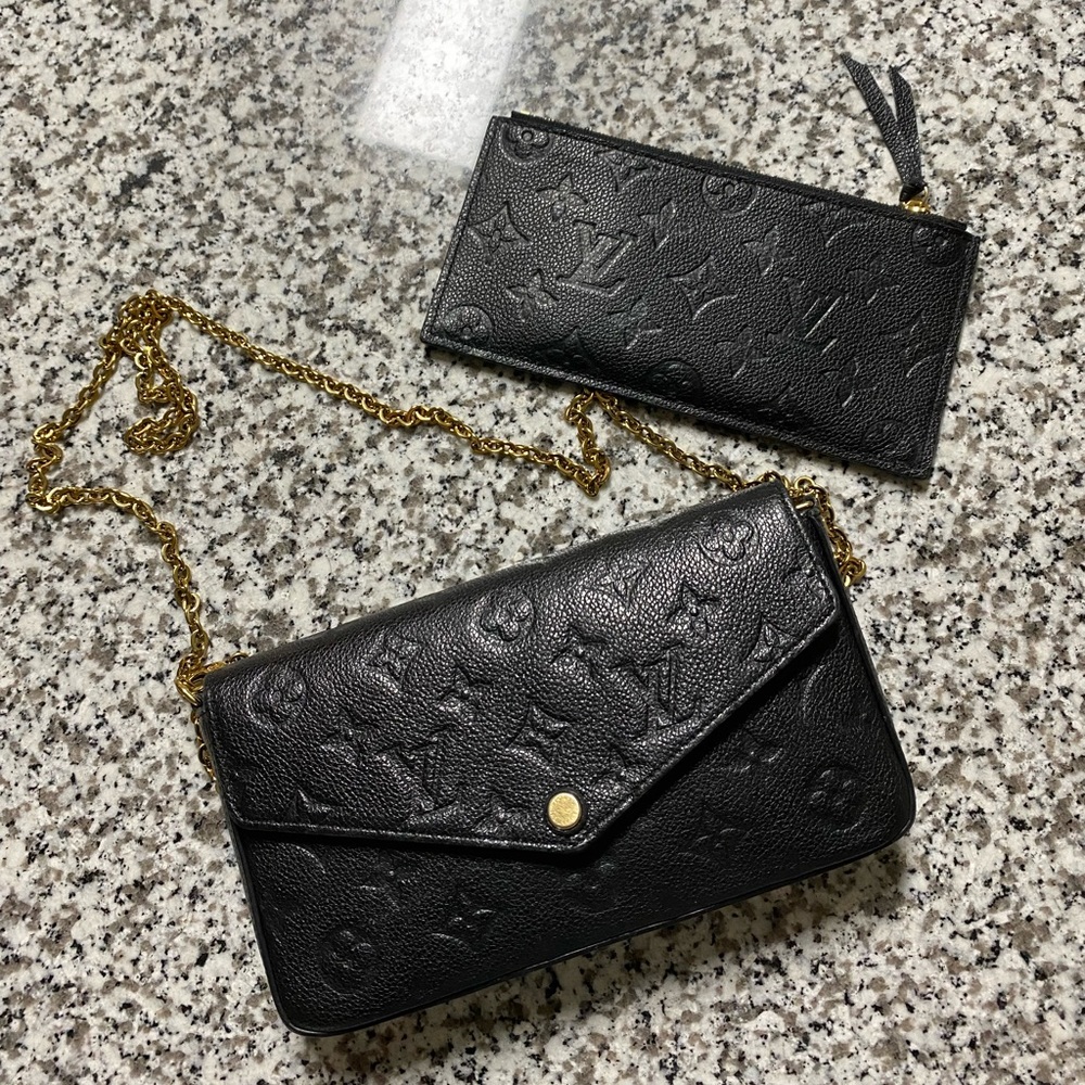 Authentic Louis Vuitton Felicie Pochette